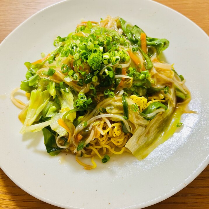 冷蔵庫に有る野菜だけで！あんかけ焼きチャンポン☆彡